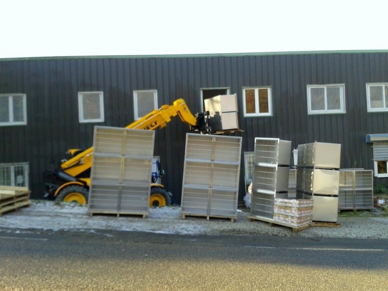 Chantier equipement veterinaire spa