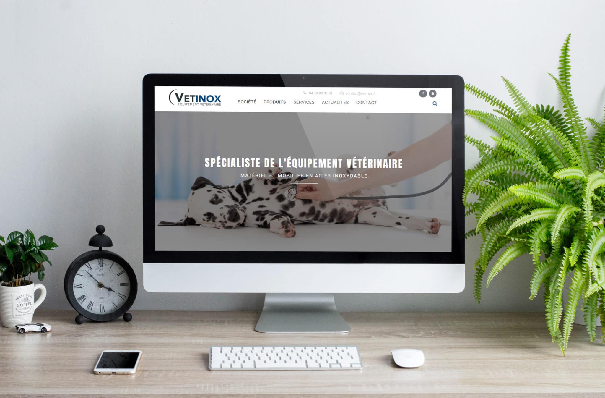 Vetinox-Website