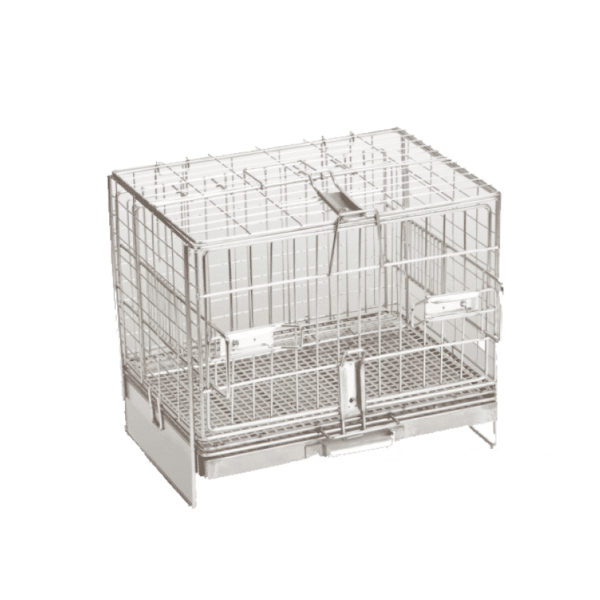 Veterinary restraint cage