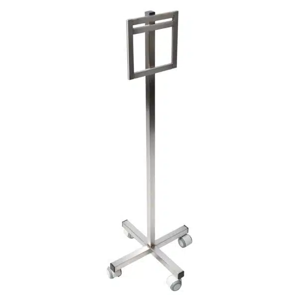 Anaesthesia tank stand on wheels