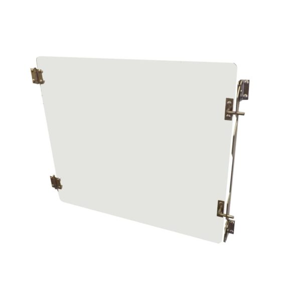 Porte verre 370×410 H/L pour cage A polyester