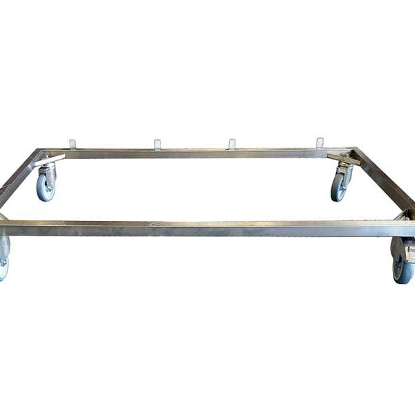 4-wheel chassis for stainless steel cage B