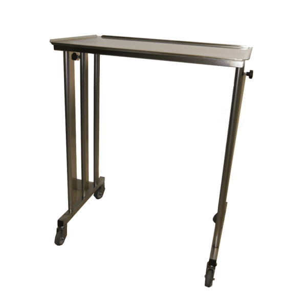 Height-adjustable bridge table