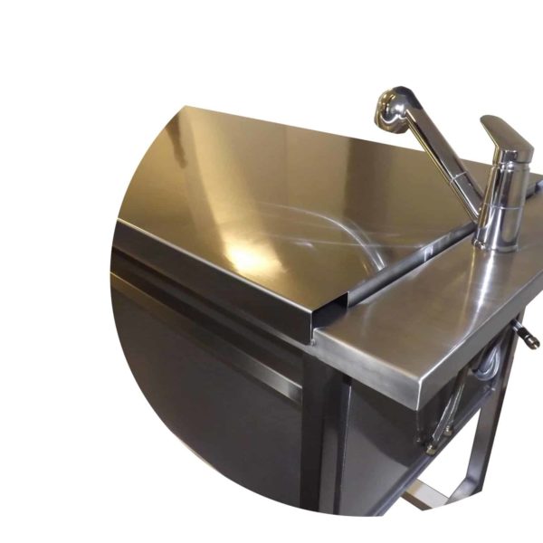 Single lever table mixer