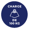 charge de 100 kg