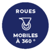roues mobiles