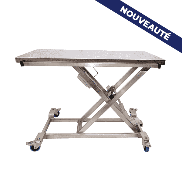 Table de consultation brancard ELITE avec bouton pressoir