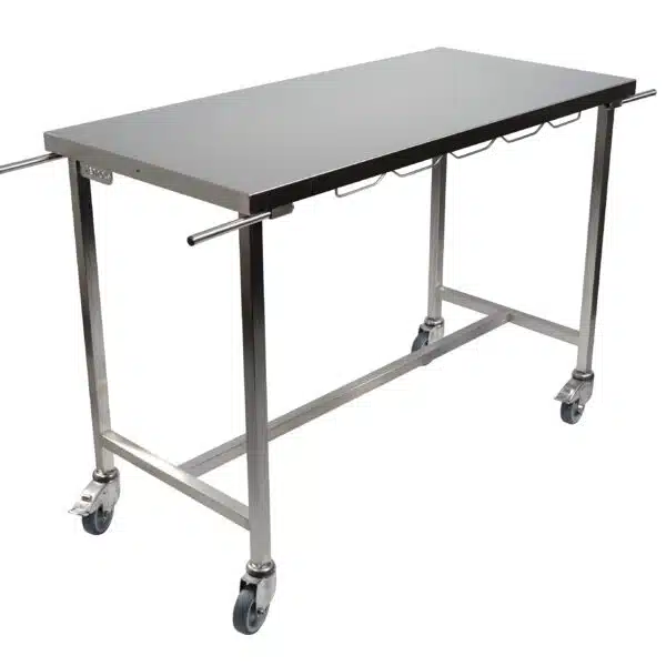 Table brancard plateau INOX