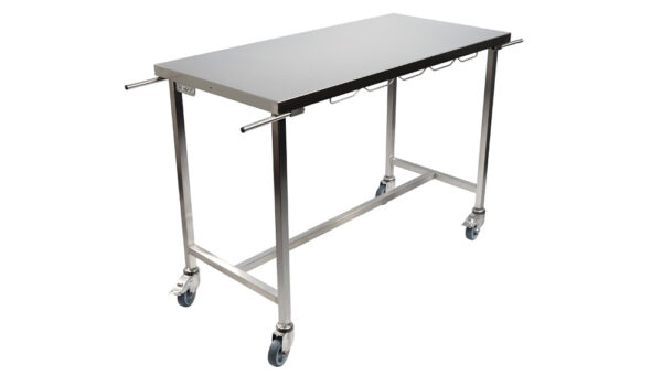 Table brancard plateau INOX