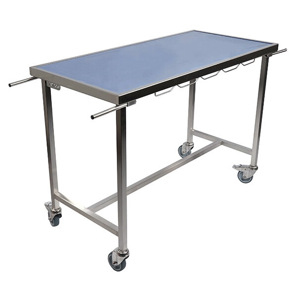 Table brancard avec tapis et cadre