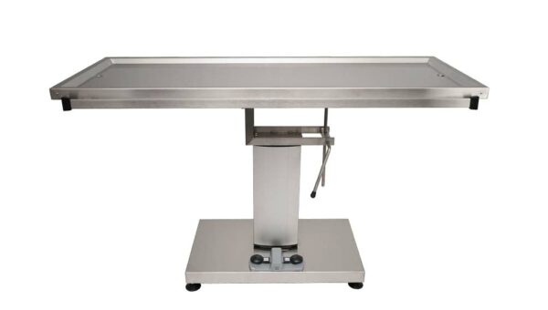 table chirurgie avec colonne électrique