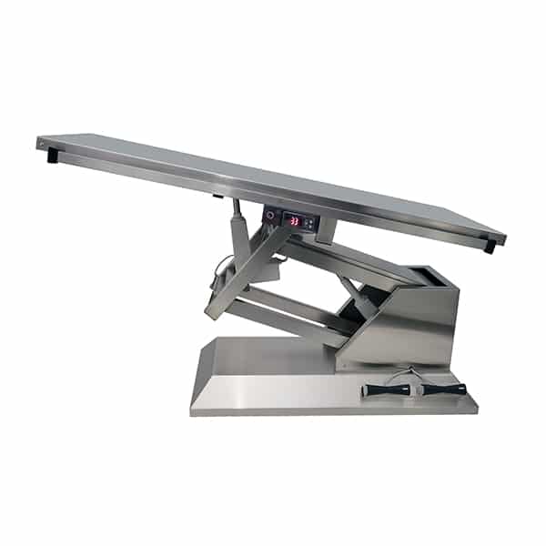 Table de chirurgie avec plateau chauffant plat - Vetinox