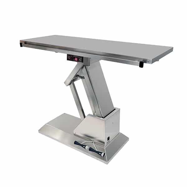 Table de chirurgie avec plateau chauffant plat - Vetinox