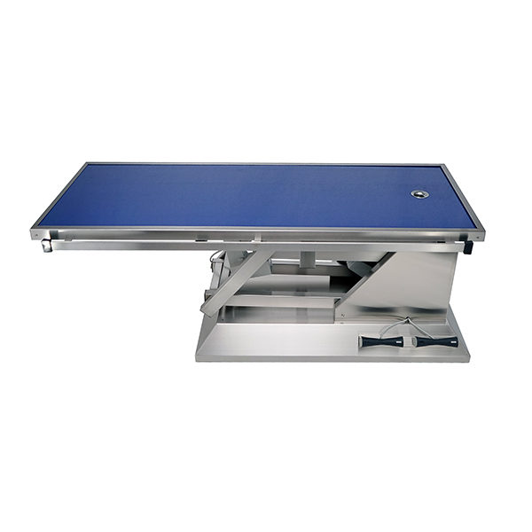 Surgery table with radiology table top one evacuation