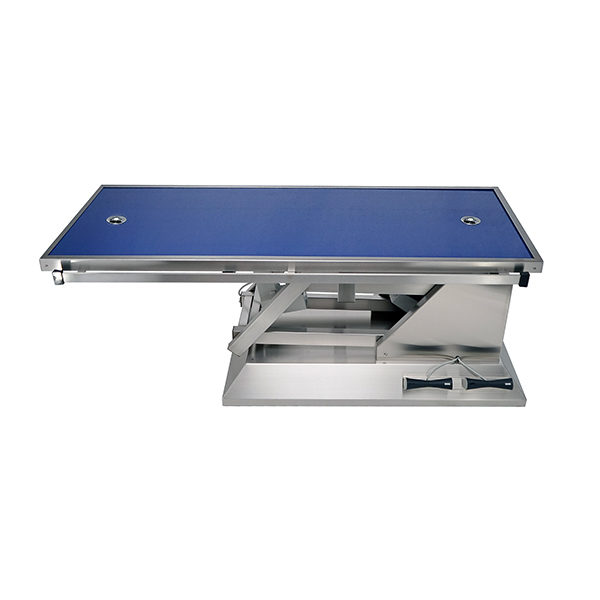 Surgery table with radiology table top two evacuations