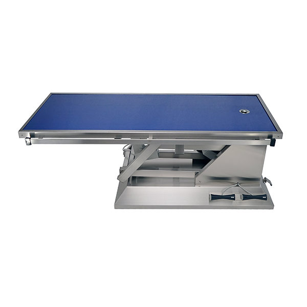 Surgery table with wheels and radiology table top one evacuation