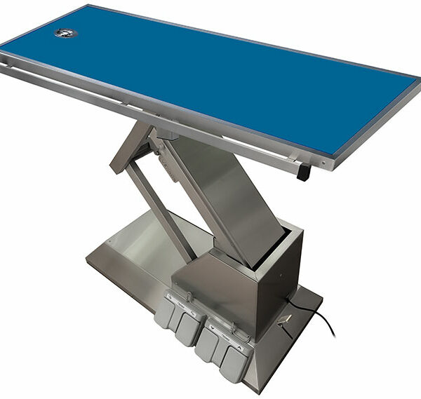 Surgery table with wheels and radiology table top one evacuation