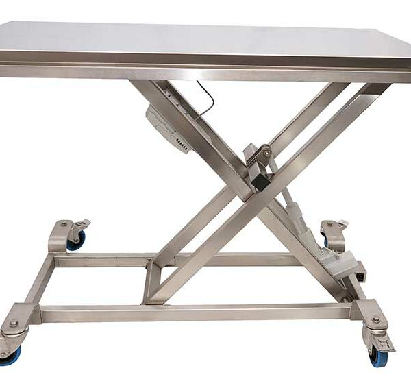 Table de consultation brancard ELITE avec bouton pressoir