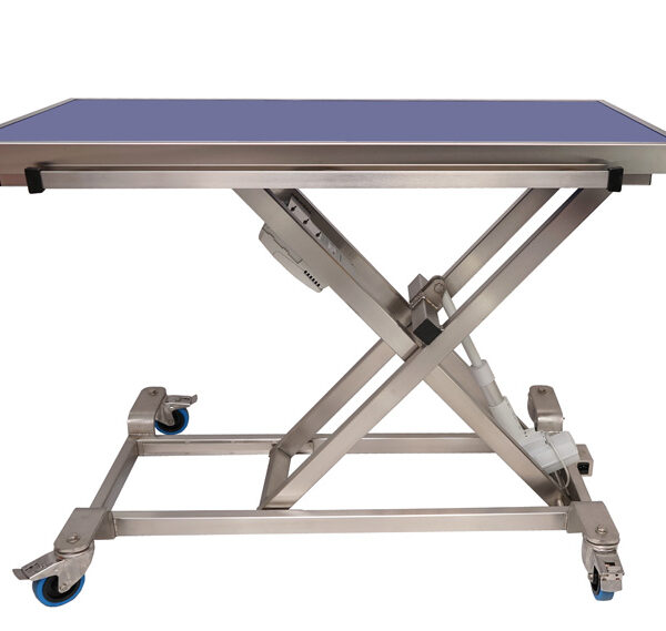 Table de consultation brancard ELITE avec plateau de radiologie et bouton pressoir