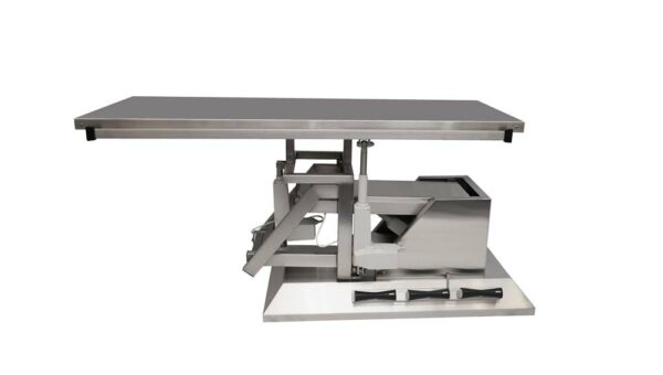 Table chirurgie avec inclinaison 3e sens et plateau plat