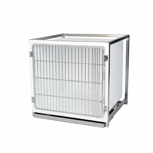 Polyester cage – Format B – with stainless steel grid door