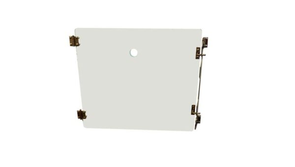 Porte verre 435x431 H/L trou oxygène Ø 28,5 mm, pour cage D inox