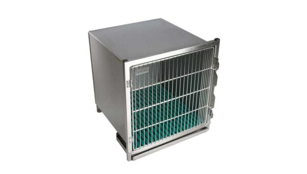 Cage en acier inoxydable – Format B – avec porte grille inox