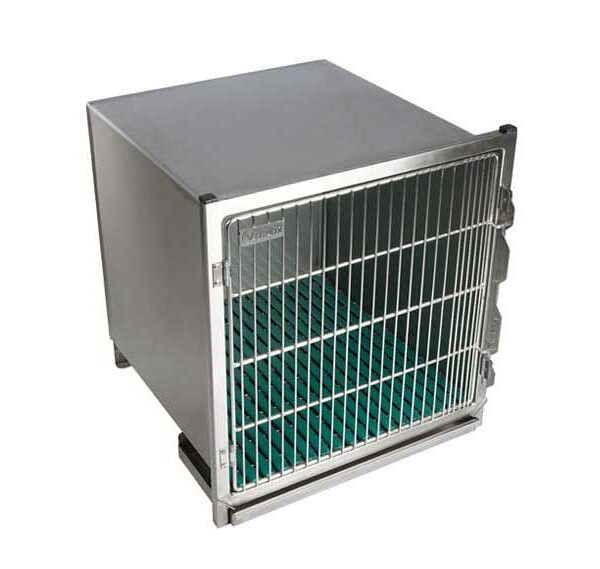 Cage en acier inoxydable – Format B – avec porte grille inox