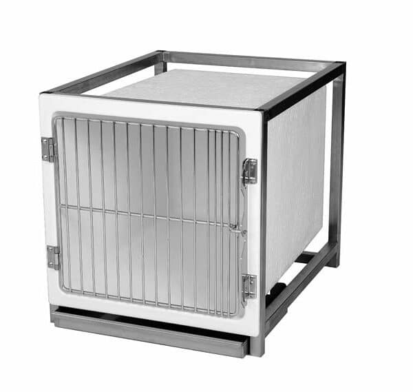 Cage polyester – Format A – avec porte grille inox