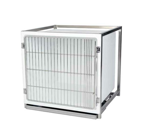 Polyester cage – Format B – with stainless steel grid door
