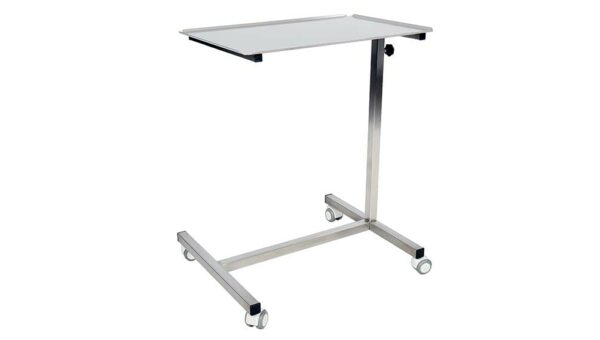 Table Assistant muet plateau inox