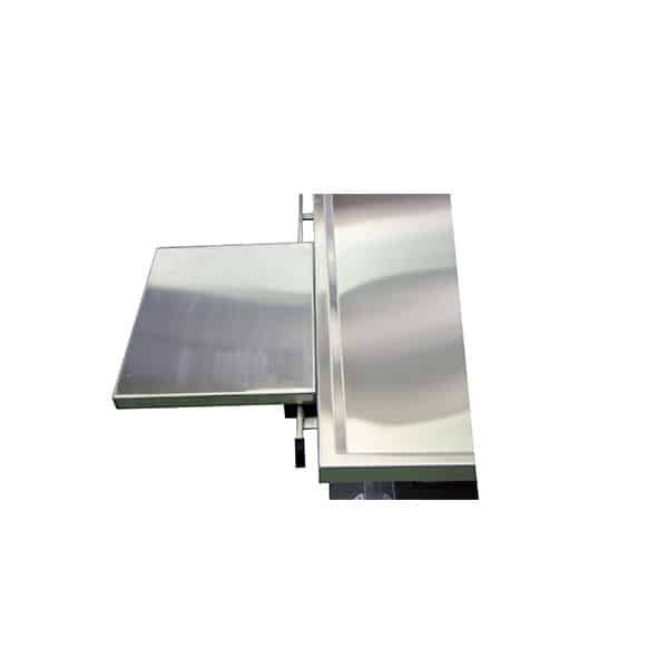 Tablette 300×400 rallonge de table sur barre de contention