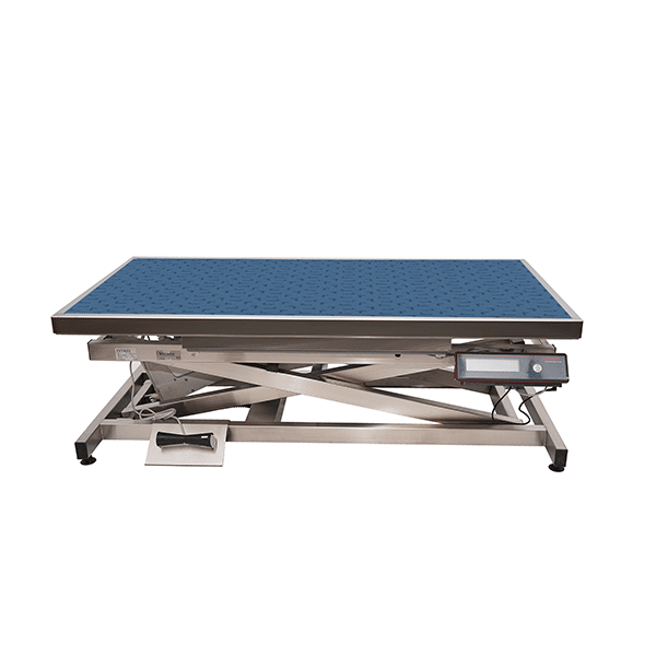 Table consultation électrique tapis et cadre avec pesée intégrée – Tapis Corner Dark Blue