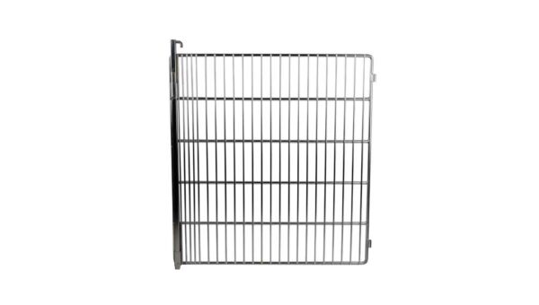 Porte Grille Inox coté Droit pour cage C Inox