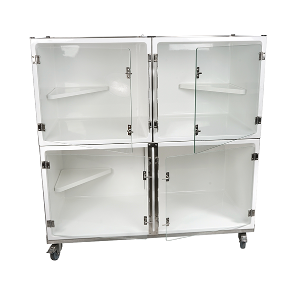 Ensemble 3 cages d’hospitalisation POLYVET