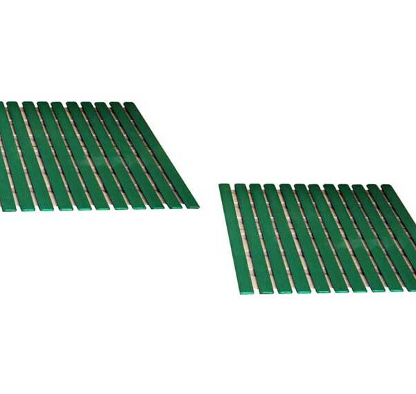 Caillebotis pour cage E inox –  460×670 mm (lot 2 pièces)
