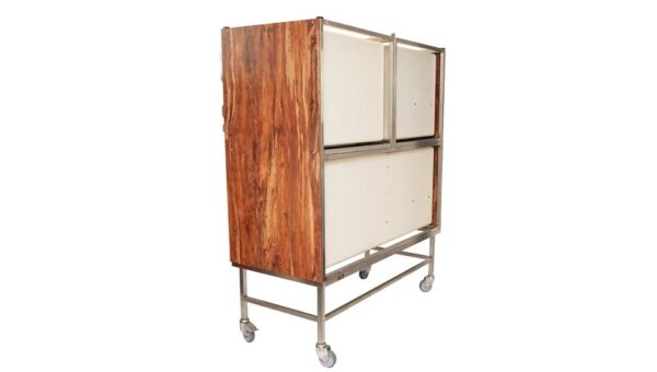 Panneau Latéral DECO cage - Bois Nature OAK