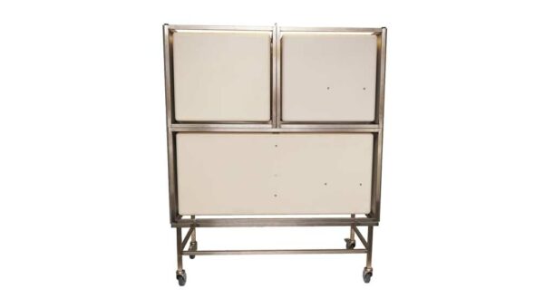 Panneau Latéral DECO cage - HPL BLANC