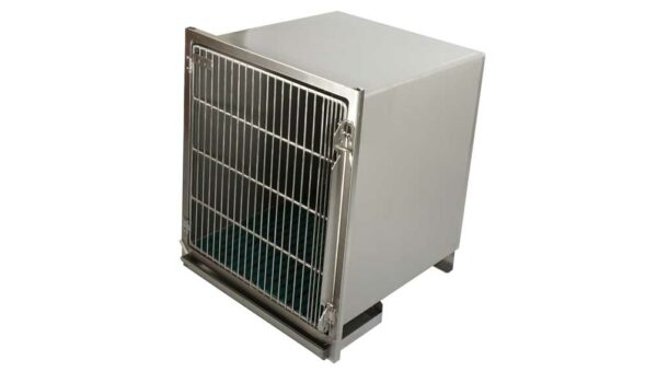 Cage inox B + porte grille inox