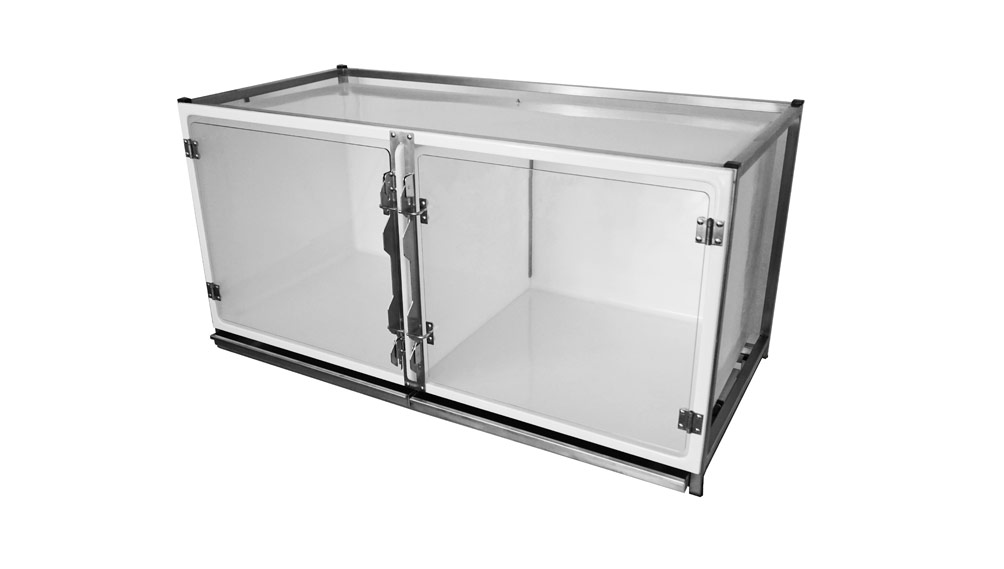 Cage_polyester_B_Double_avec_porte_en_verre_+_separation