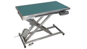 Table consultation électrique tapis et cadre avec pesée - (turquoise+motif )