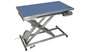 Table consultation électrique tapis et cadre avec pesée - (Bleu)