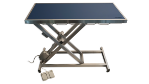 Table consultation électrique ELITE tapis et cadre - (bleu foncé)