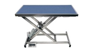 Table consultation électrique ELITE tapis et cadre - (Bleu)