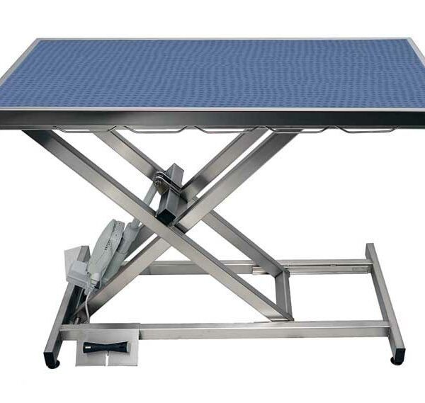 Table de consultation électrique ELITE tapis et cadre – Bleu