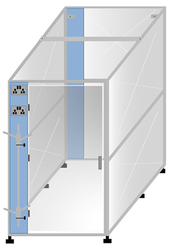 Colonne inox verticale VETI-BOX