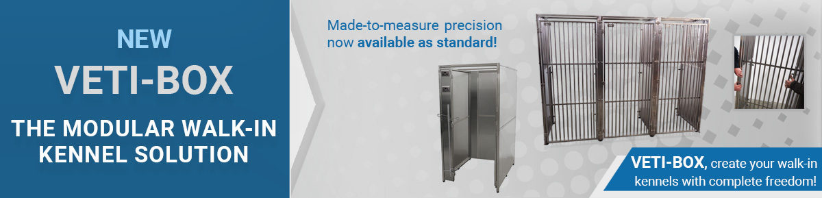VETI-BOX the modular walk-in kennel solution