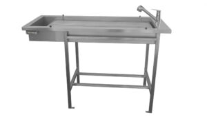 TA170030 Table de préparation pieds excentrés