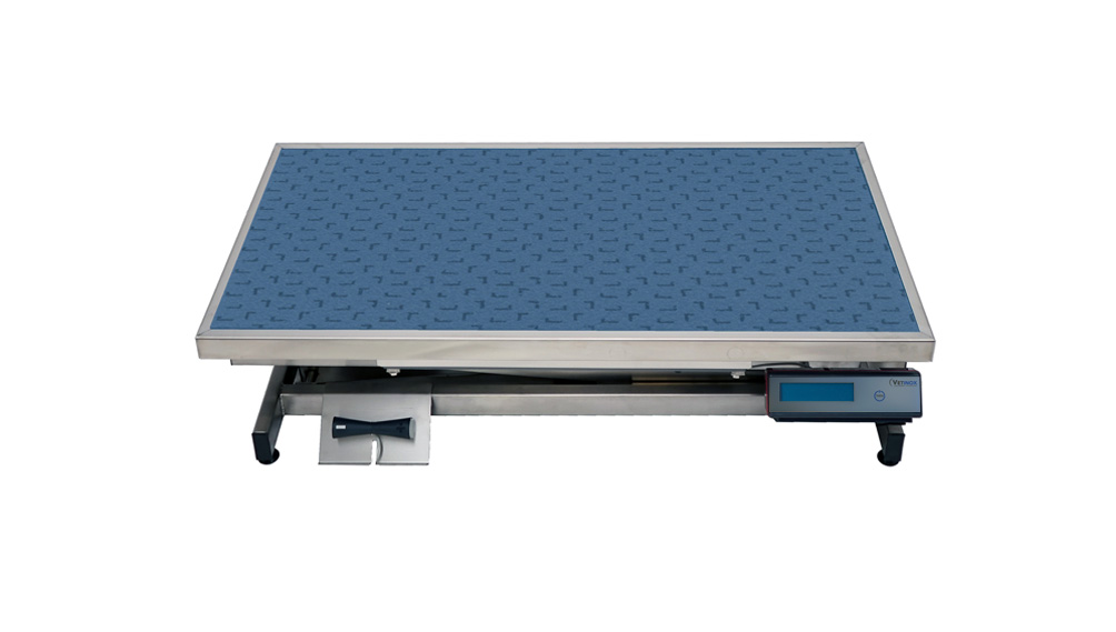 TA400110-DM_TableConsultation_electrique_ELITE_tapis_et_cadre_avec_pesee_diversion_marine_basse