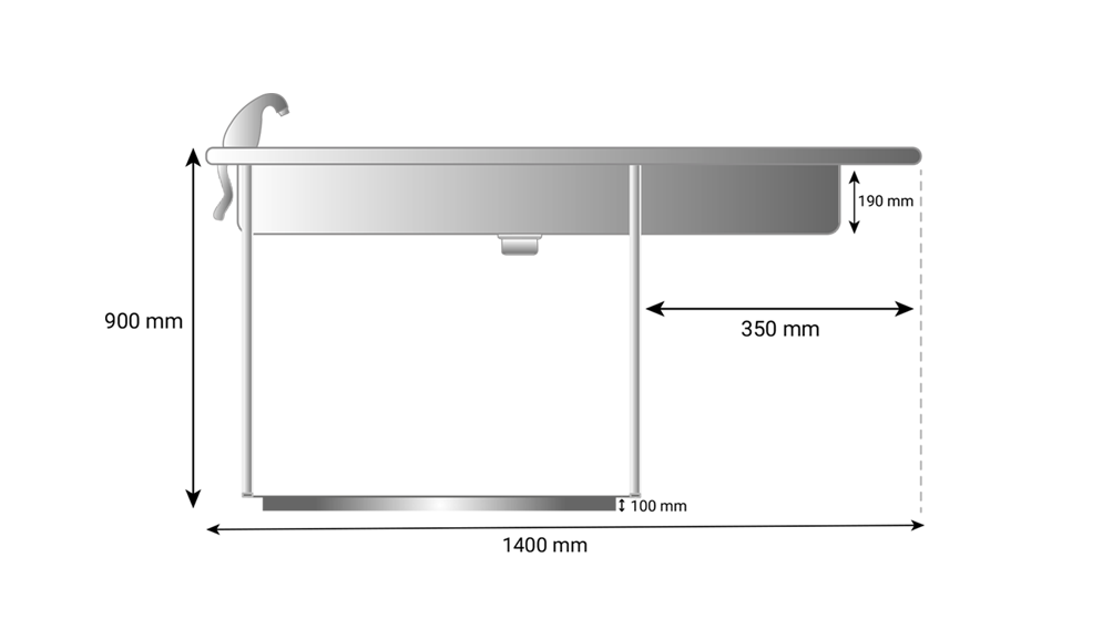 TA170540_Table_de_preparation_avec_meuble_hydro_plateau_perfore_2_portes_flexible